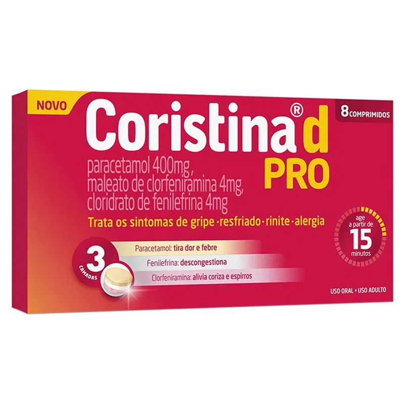 Coristina-D-Pro-8-Comprimidos