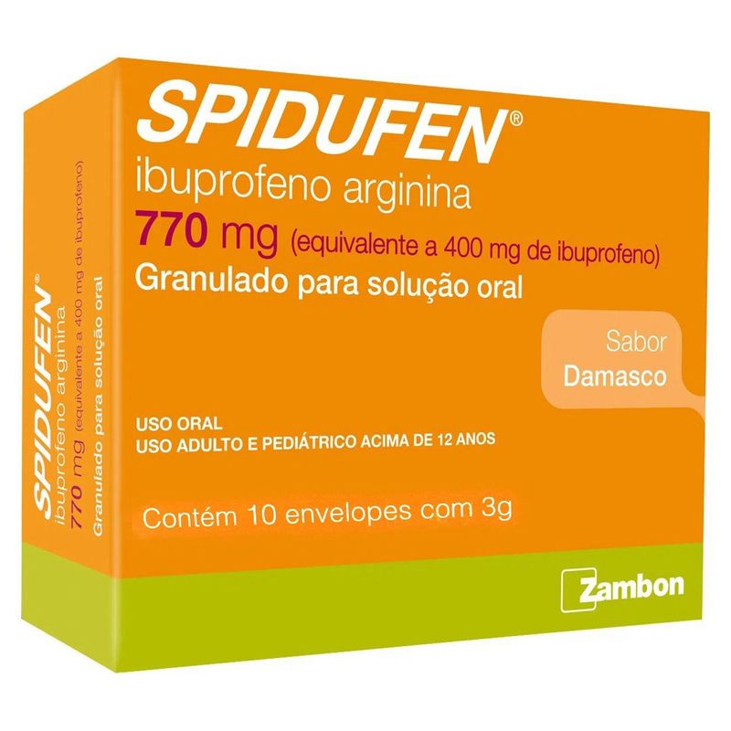 Analgesico-Spidufen-Zambon-770mg-Com-10-Comprimidos-Revestidos