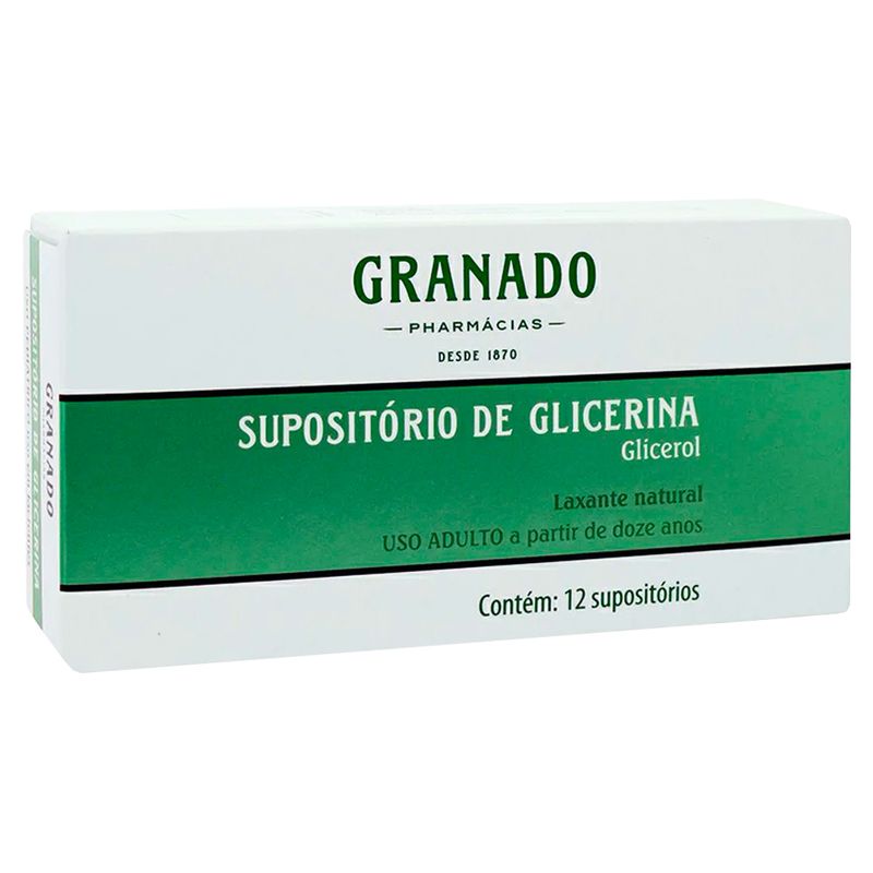 Regulador-Intestinal-Supositorio-Granado-Glicerina-Adulto-Com-12-Unidades