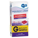 Analgesico-Paracetamol--Cafeina-EMS--Com-2o-Comprimidos