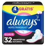 Absorvente-Externo-Always-Noites-Tranquilas-Cobertura-Suave-com-Abas-Com-32-Unidades