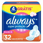 Absorvente-Externo-Always-Super-Protecao-Cobertura-Suave-com-Abas-Com-32-Unidades