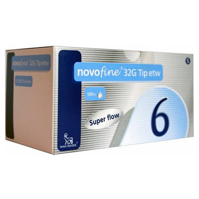 Agulha para Insulina Novofine 6mm 32g - Coop Drogaria
