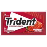 Chiclete-Trident-Morango-8g