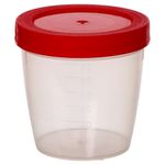 Coletor-Universal-Prolab-Esteril-Tampa-Vermelha-sem-Caixa-80ml-Com-100-Unidades