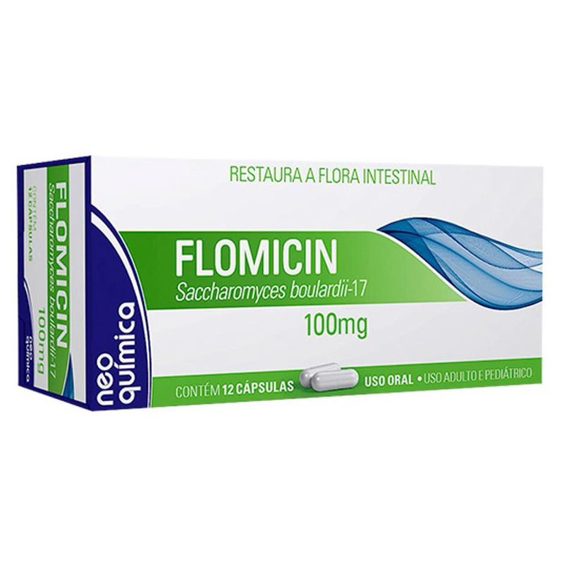 Regulador-Intestinal-Flomicin-100mg-Com-12-Comprimidos
