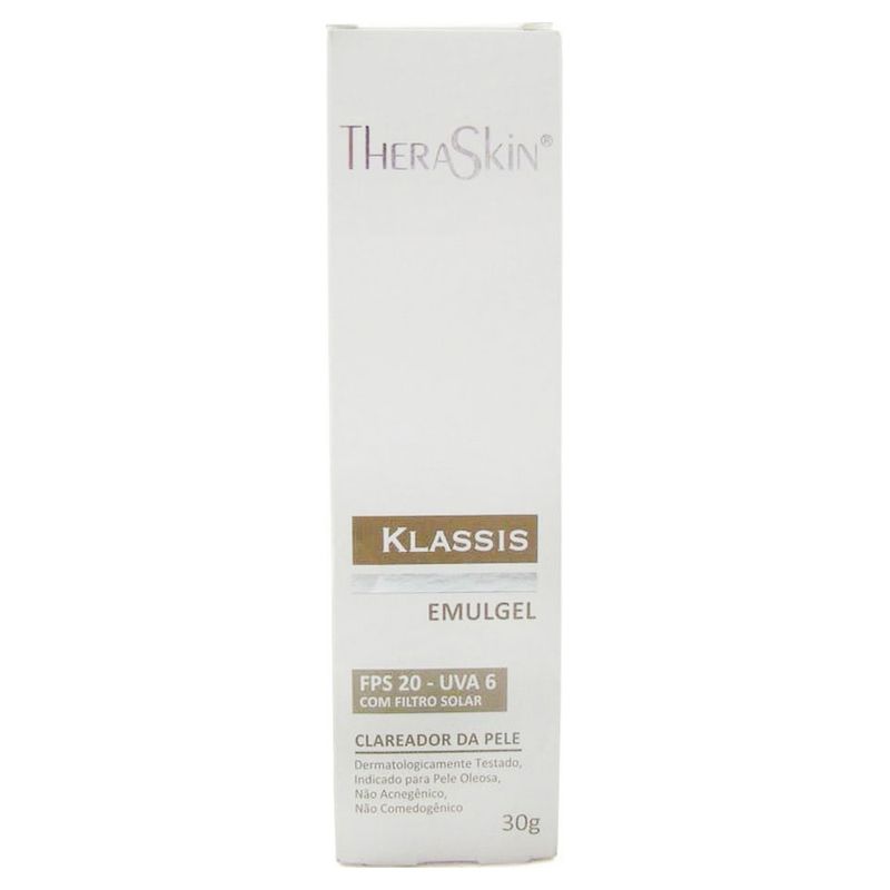 Creme Dermatológico Theraskin Klassis Emulgel Clareador 30g - Coop
