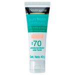 Protetor-Solar-Facial-Neutrogena-Sun-Fresh-Derma-Care-Oily-Skin-com-Cor-Clara-FPS70-40g