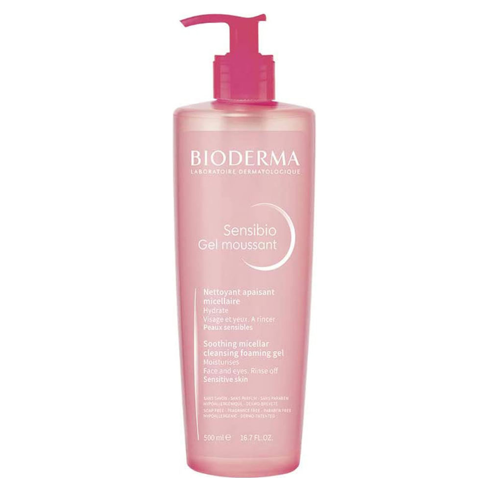 Gel Dermatológico Bioderma Sensibio Moussant 500ml - Coop Drogaria