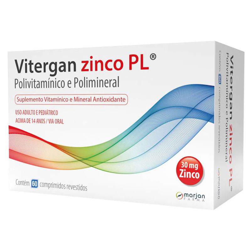 Vitamina-Vitergan-Zinco-Pl-Com-60-Comprimidos-Revestidos
