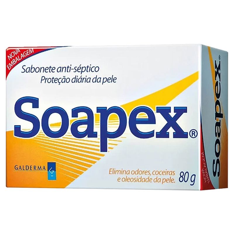 Sabonete Dermatológico Soapex 80g - Coop Drogaria