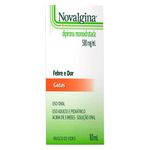 Novalgina Sanofi Gotas 10ml - Coop Drogaria