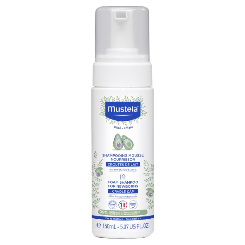 Shampoo-Infantil-Mustela-Mousse-Recem-Nascido-150ml