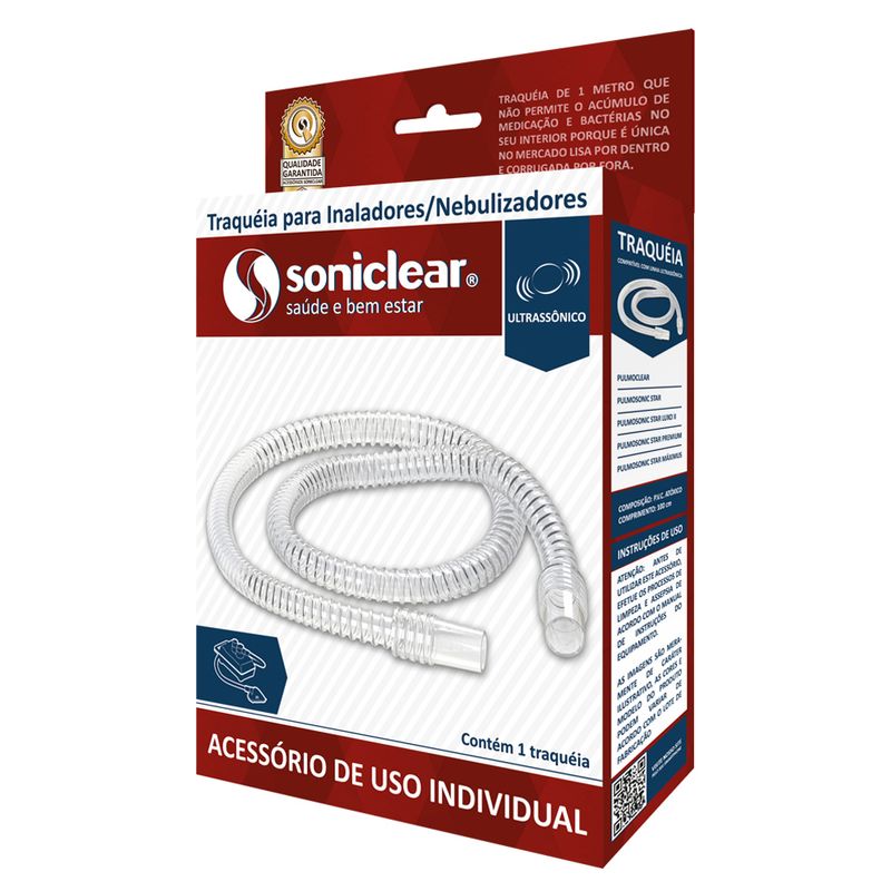 Traqueia-para-Inalador-Pulmosonic-Soniclear-Ultrassonico-Sanfonado