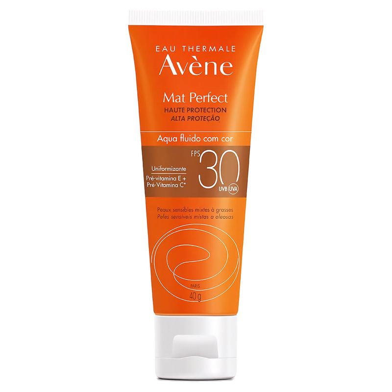 Protetor-Solar-Facial-Avene-Mat-Perfect-com-Cor-PFS-30-40g