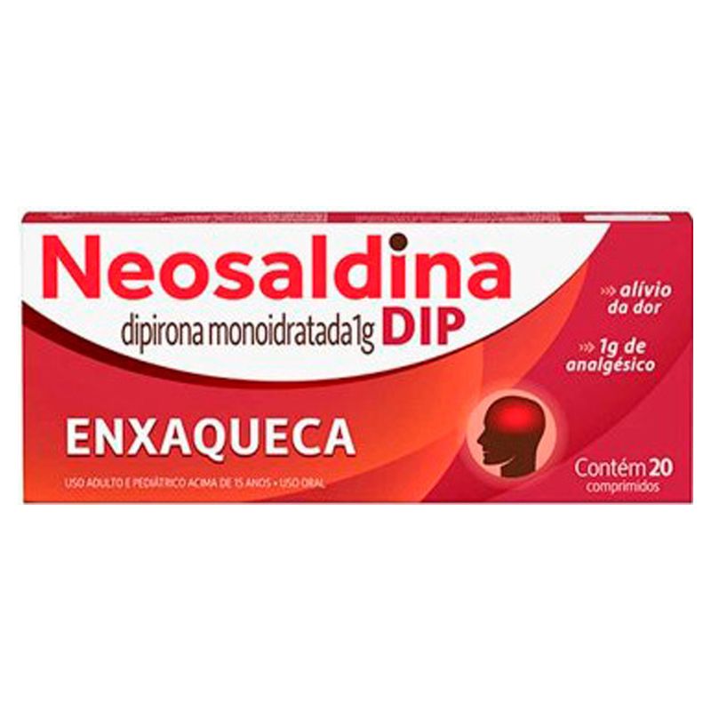 Neosaldina-Dip-1g-Dipirona-20-Comprimidos