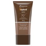 Protetor-Solar-Facial-Mantecorp-Episol-Color-Pele-Morena-Mais-FPS70-40g