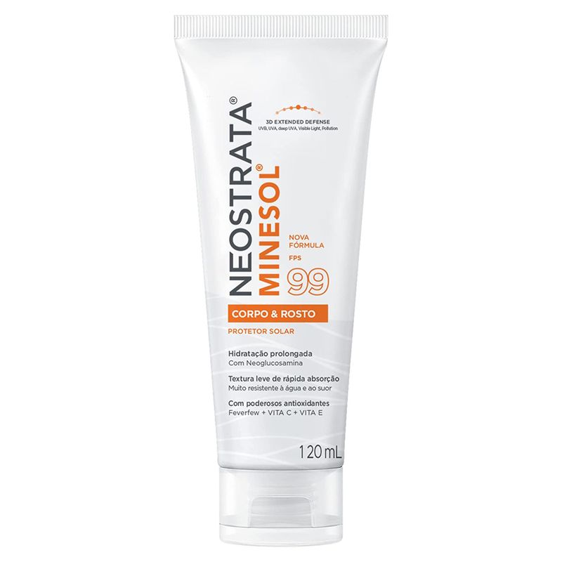 Protetor-Solar-Neostrata-Minesol-Corpo-e-Rosto-FPS99-120ml