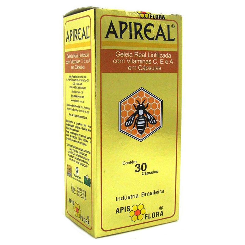 Vitamina-Geleia-Real-Apireal-Apis-Flora--Com-30-Capsulas