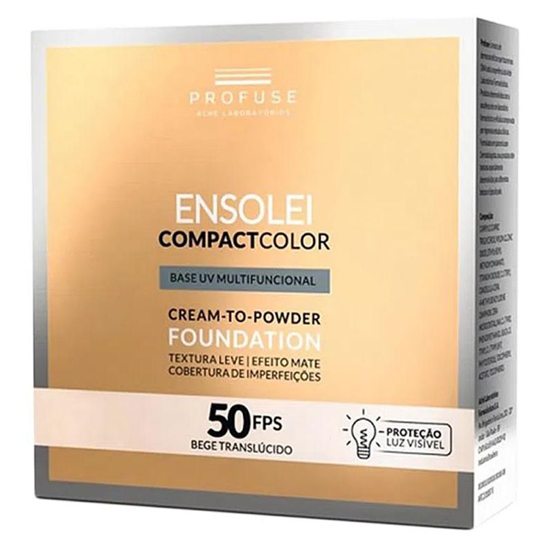 Protetor-Solar-Facial-Profuse-Ensolei-Compact-Color-FPS50-10g