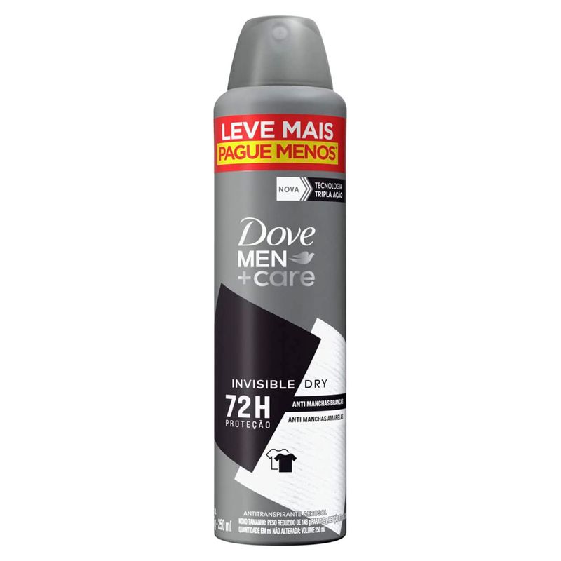 desodorante-aerossol-masculino-dove-care-invisible-dry-250ml