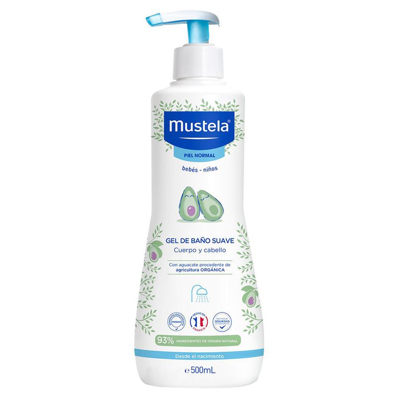 Gel-para-Banho-Infantil-Mustela-Lavante-Suave-500ml