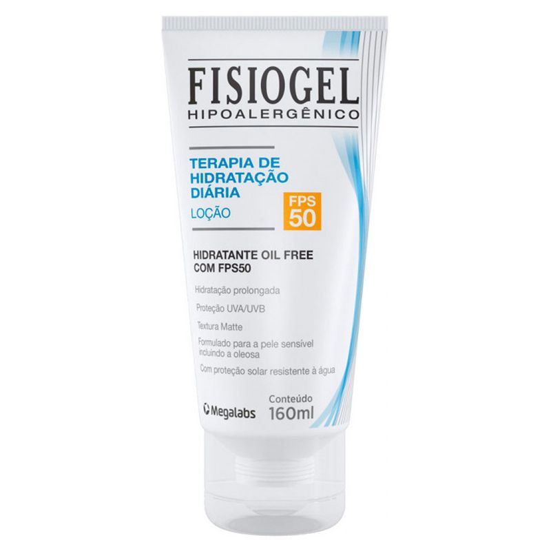 Hidratante-Dermatologico-Fisiogel-Locao-Oil-Free-FPS50-160ml