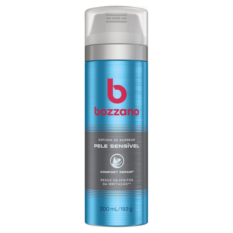 espuma-para-barbear-bozzano-pele-sensivel-190g