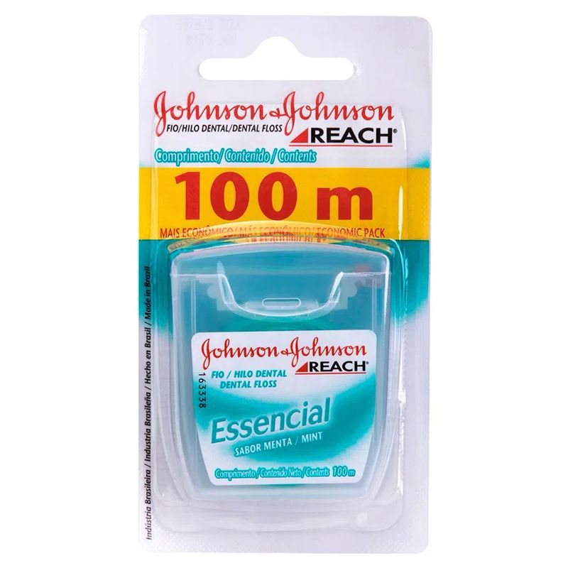 fio-dental-johnson-johnson-essencial-menta-100m