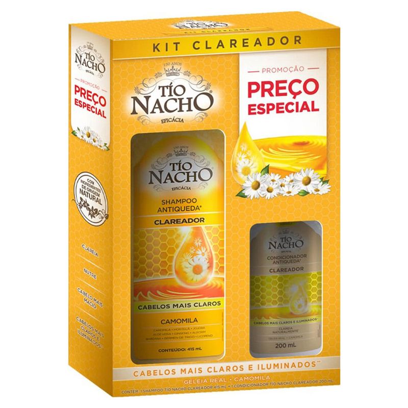 Kit-Tio-Nacho-Clareador-Shampoo-415ml-e-Condicionador-200ml