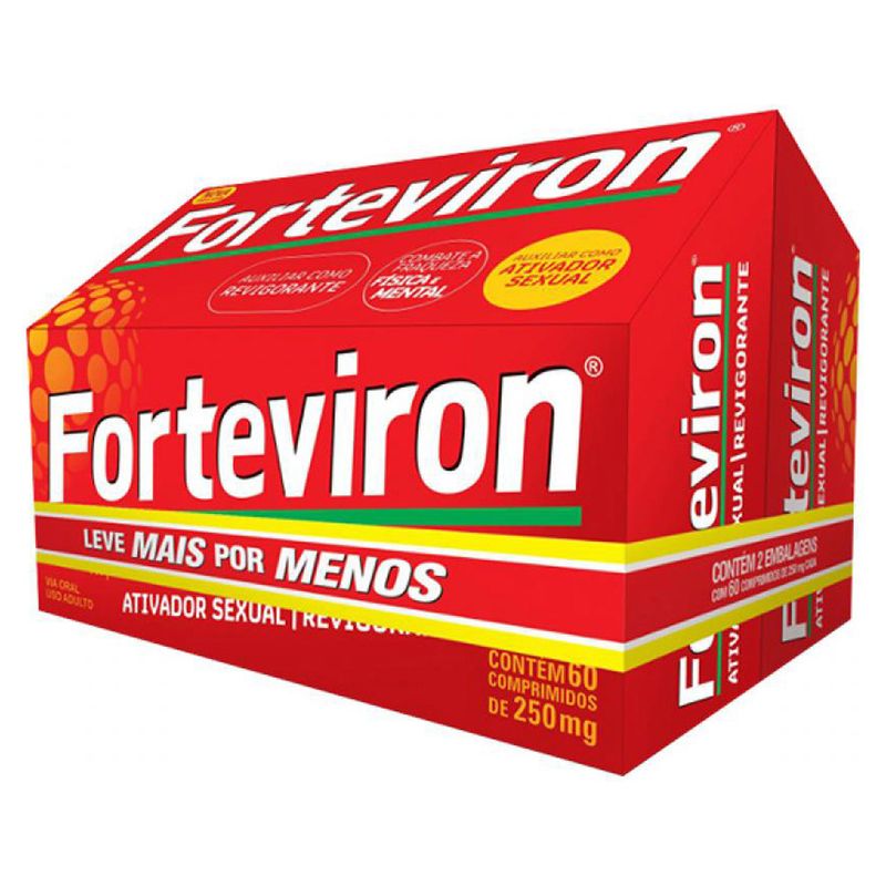 Vitamina-Forteviron-W-Pereira-250mg-Kit--Com-120-Comprimidos