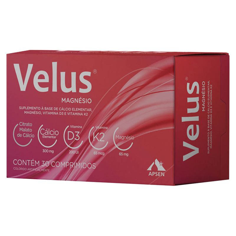 vitamina-velus-magnesio-apsen-com-30-comprimidos