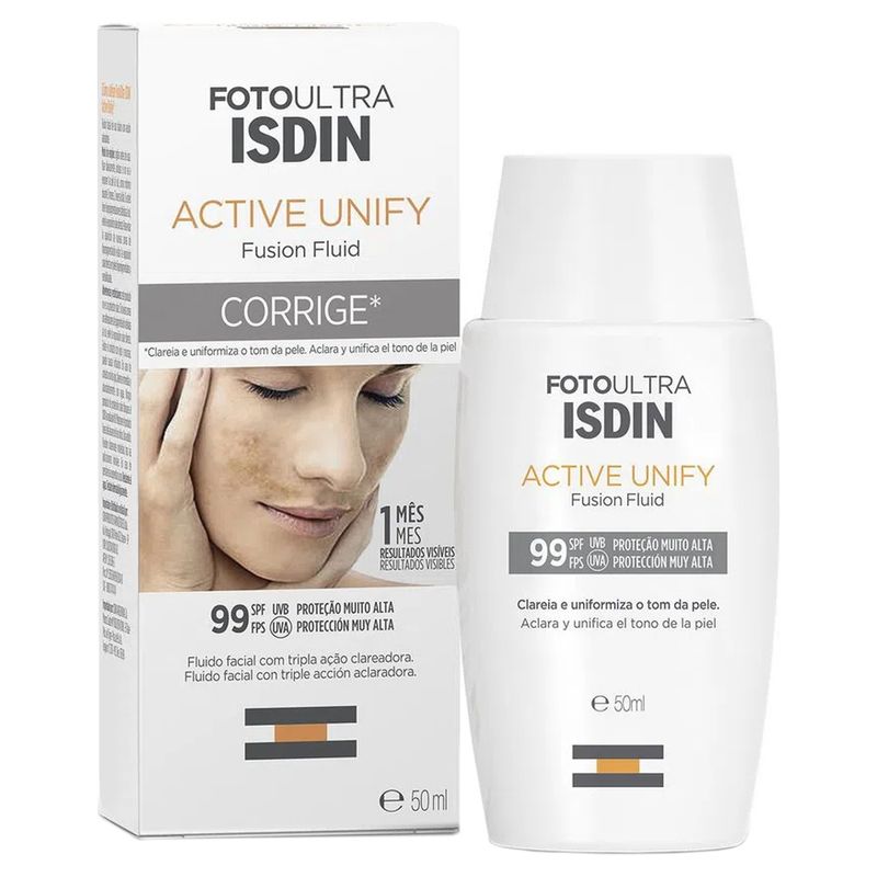clareador-facial-isdin-active-unify-sem-cor-fps99-50ml