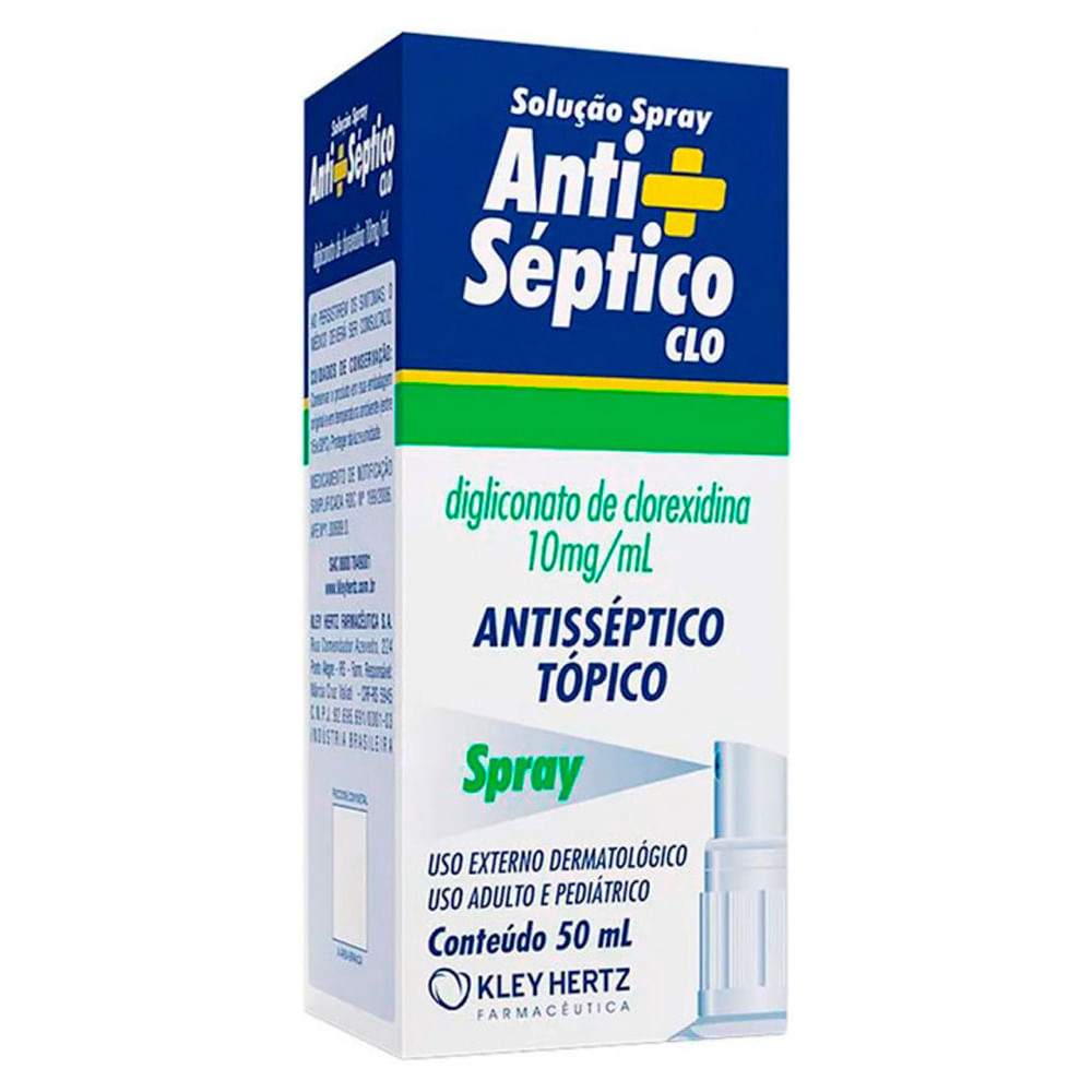 Antisséptico Kley Hertz Spray 50ml - Coop Drogaria