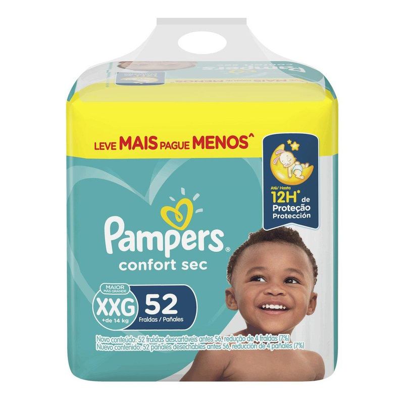 Fralda-Pampers-Confort-Sec-Super-Tamanho-XXG-52-Unidades