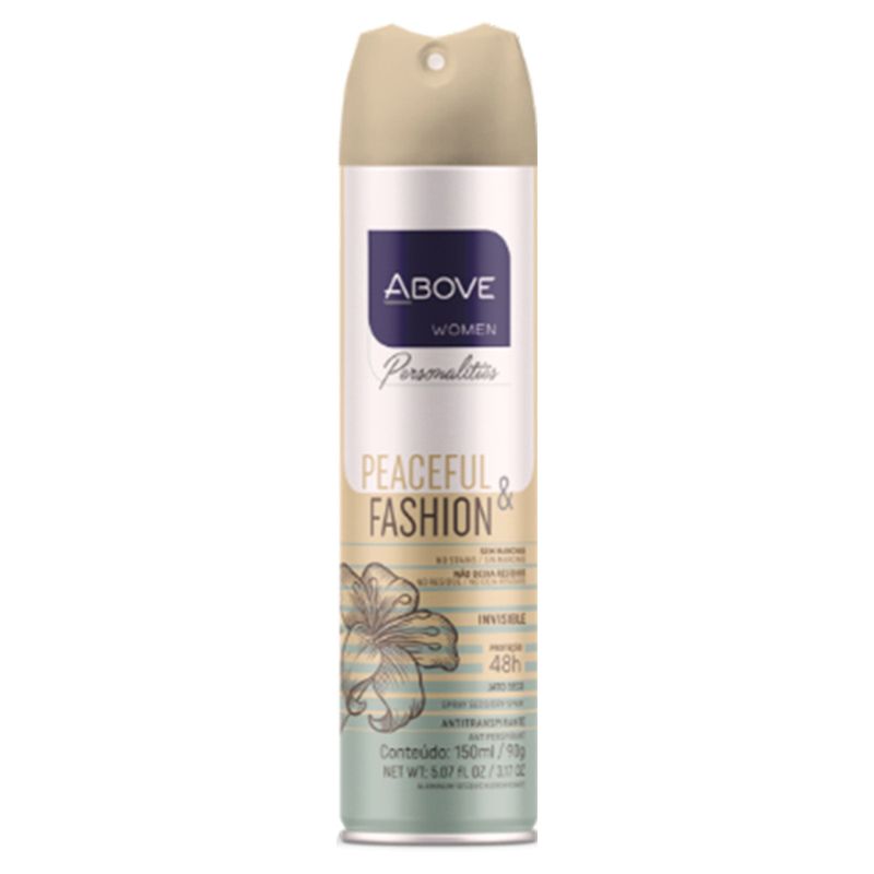 Desodorante-Aerossol-Feminino-Above-Women-Personalities-Peaceful--Fashion-150ml
