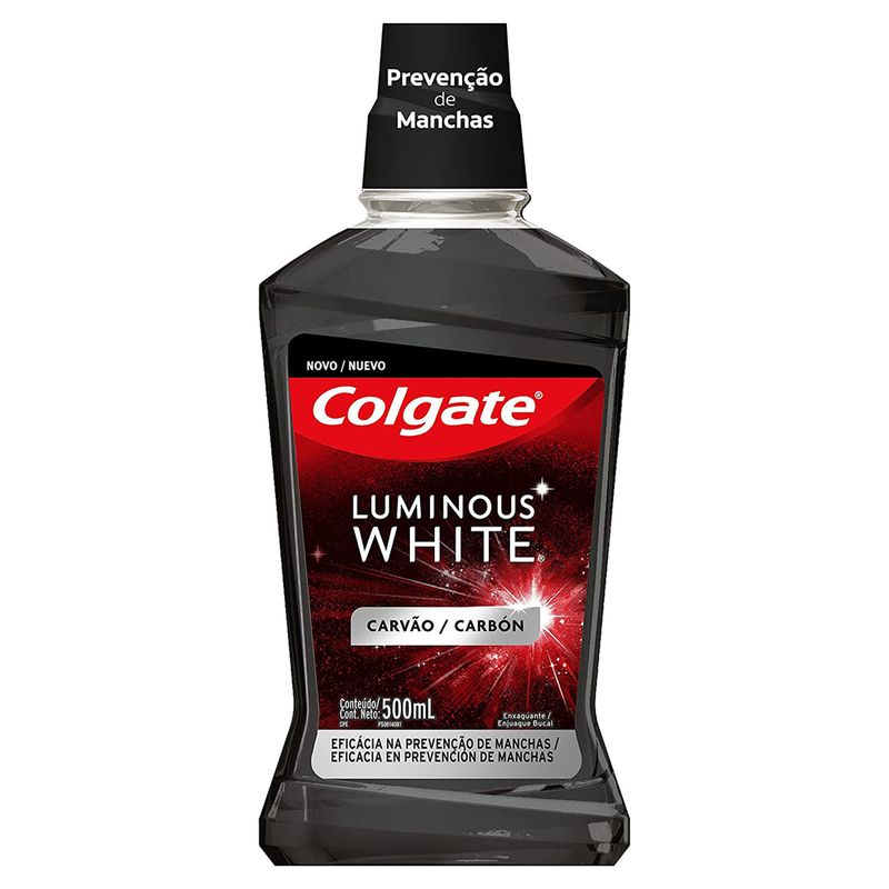 Enxaguante-Bucal-Colgate-Luminous-White-Carvao-500ml