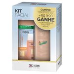 Kit-Isdin-Protetor-Solar-Facial-Fusion-Water-Color-Cor-Media-FPS50-50ml--Solucao-Micelar-400ml