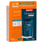 Kit-Avene-Protetor-Solar-Facial-Mat-Perfect-Antiacne-FPS60-40g