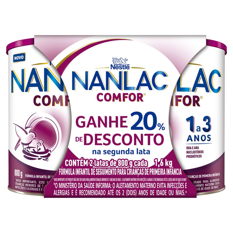 Formula-Infantil-Nestle-Nanlac-Comfor-Lata-800g-Com-2-Unidades