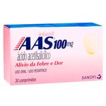 AAS-Sanofi-Infantil-100mg-Com-30-Comprimidos