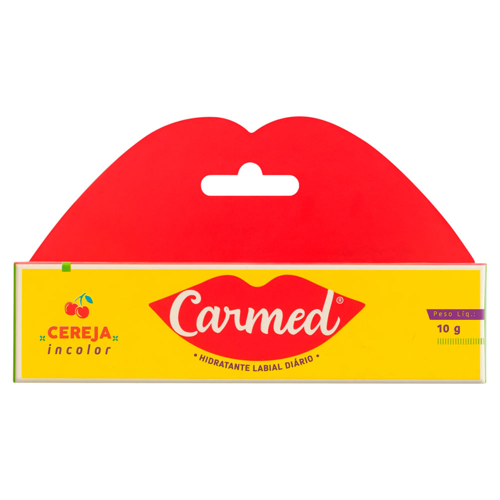 Hidratante Labial Carmed Cereja 10g - Coop Drogaria
