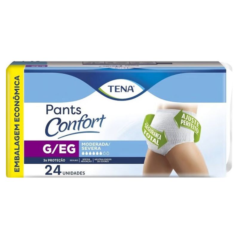 Roupa-intima-Tena-Pants-Dermacare-Tamanho-GXG-Com-24-Unidades