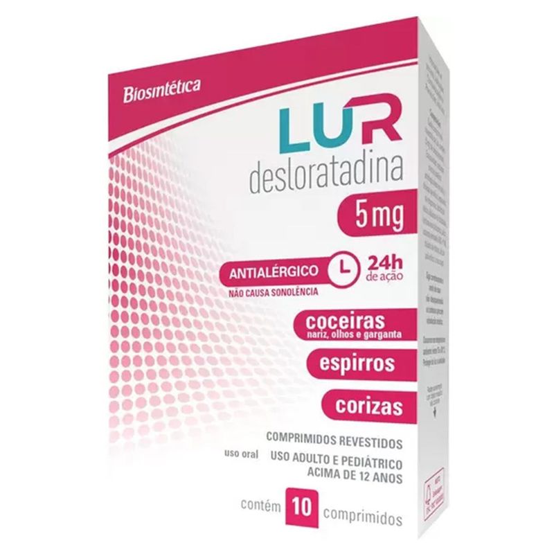 Lur-Biosintetica-Ache-5mg-Com-10-Comprimidos