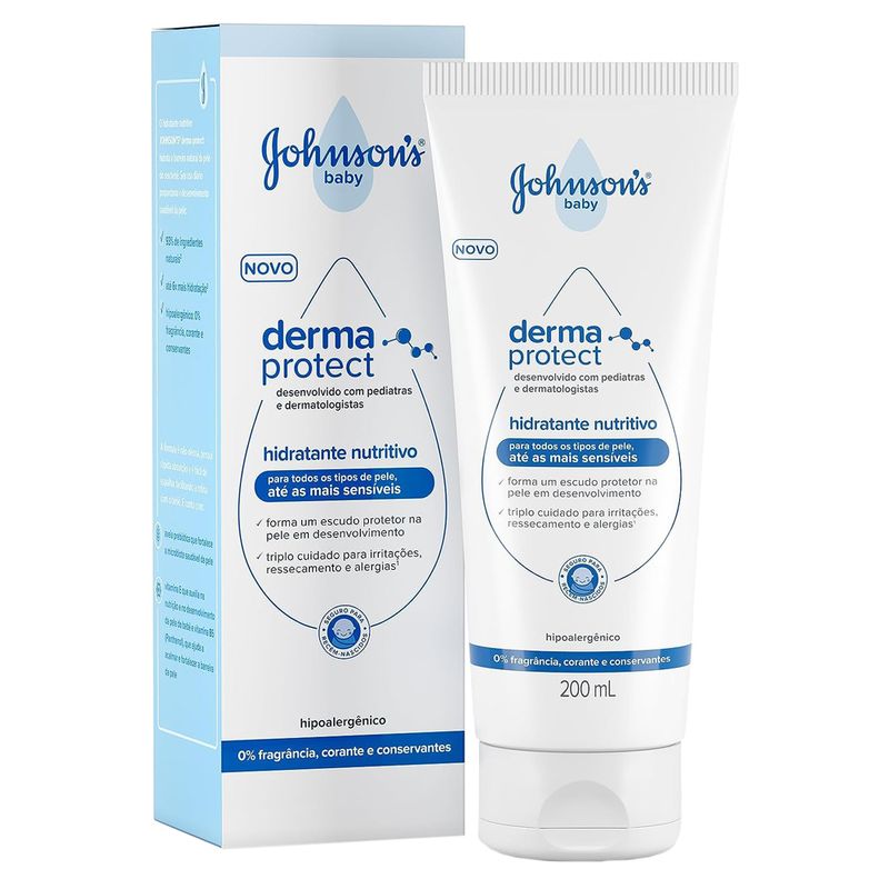 Hidratante-Corporal-Infantil-Johnsons-Derma-Protect-200ml