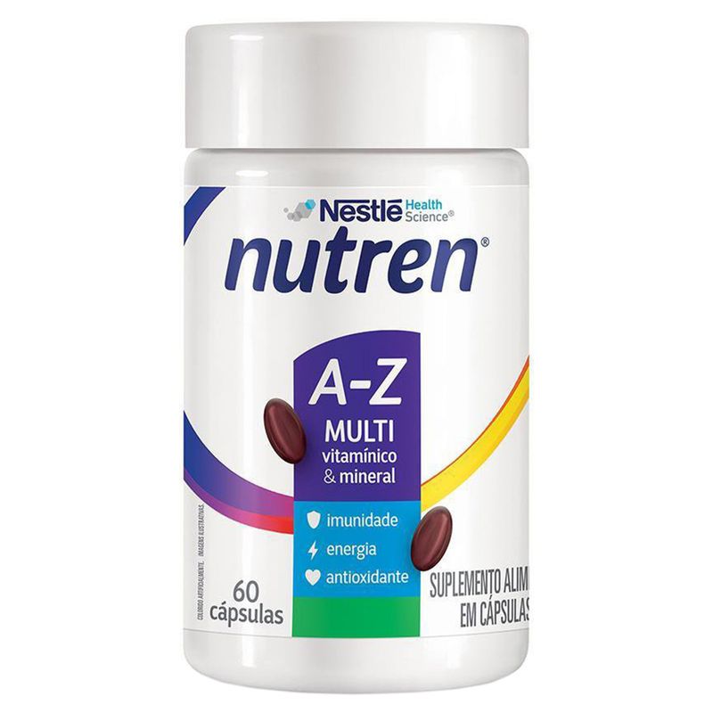 Nutren-AZ-Multivitaminico-Com-60-CApsulas