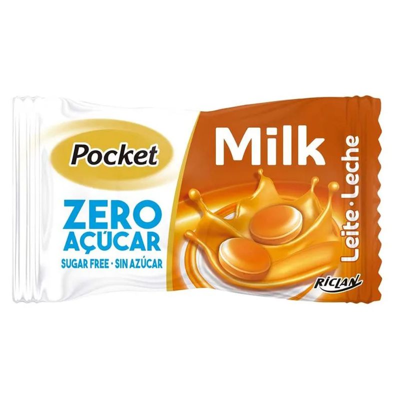 Bala-Dura-Riclan-Pocket-Zero-Acucar-Leite-23g