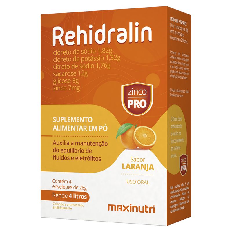 Rehidralin-Maxinutri-Laranja-Sache-28g-Com-4-Unidades
