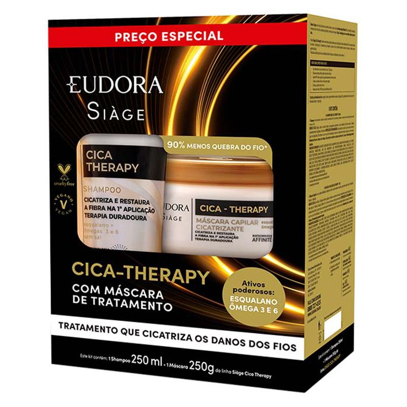 Kit-Eudora-Siage-CicaTherapy-Shampoo-250ml-e-Creme-para-Tratamento-250g