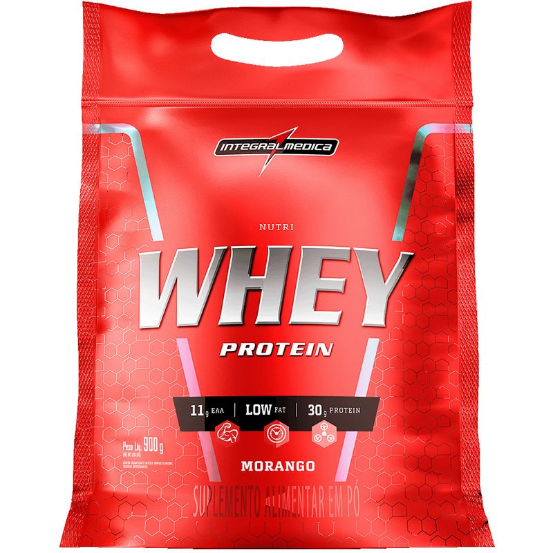 Nutri-Whey-Protein-Morango-Integralmedica-Refil-900g